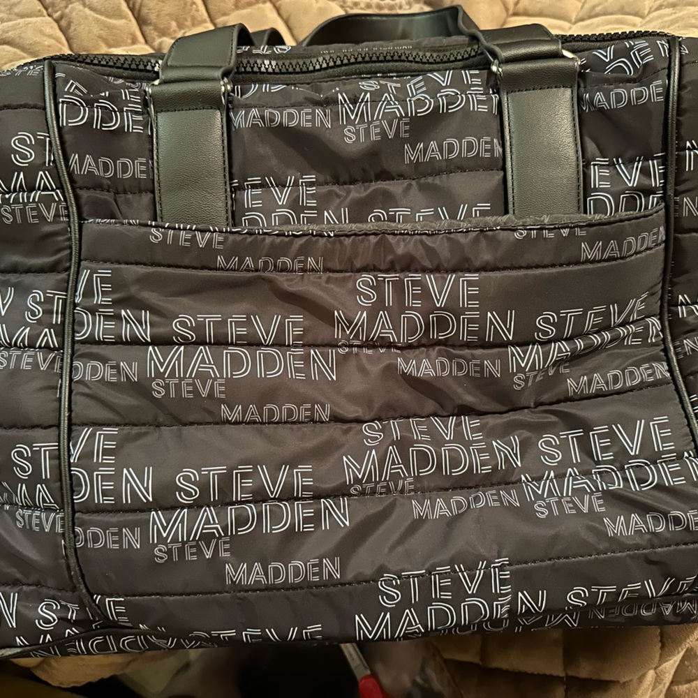 Steve Madden Gray Duffel Bag B-140